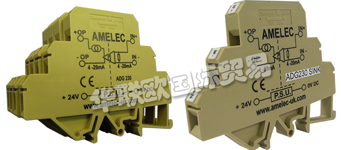 英國AMELEC公司的產(chǎn)品主要有：英國AMELEC變送器、AMELEC放大器、信號分離器、跳閘放大器、脈沖發(fā)生器、RTD分離器電流表、發(fā)射器、換能器、行程放大器、信號分配器、信號隔離器、信號轉(zhuǎn)換器、面板儀表、高壓信號變送器、電位器變送器、電流傳感器、電壓傳感器、直流電流變送器、接觸式中繼器、多通道信號隔離器、可編程信號隔離器、指示器、電源。