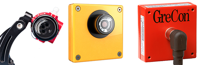 GRECON品牌的產品主要是：GRECON防火系統、GRECON掃描儀、測量系統、檢測系統、機器防火系統、火災報警系統、細霧滅火系統、火花滅火系統、火花探測器、光纖火花探測器、溫度探測器、火焰探測器、散射光煙霧探測器、光學掃描儀、X射線掃描儀。